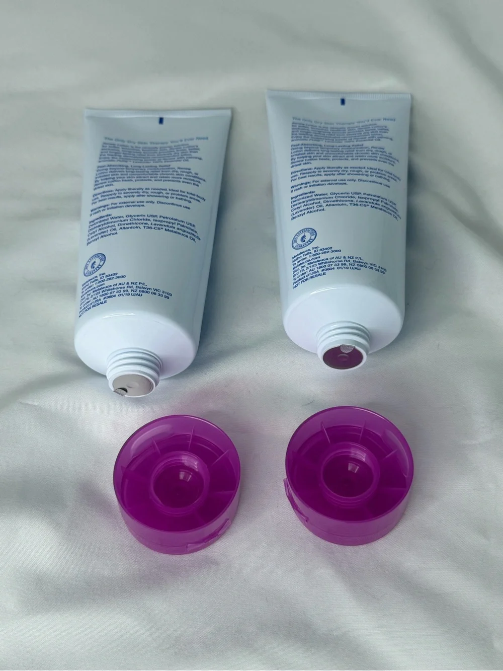 Melaleuca Renew Lotion - Pure Lavender 2 tubes 7 fl oz new & sealed